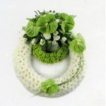 Pink & Lime Wreath